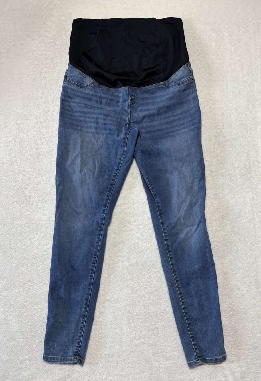 Isabel Maternity Jeggings Womens 6/28R Blue Stretch Denim Pull On